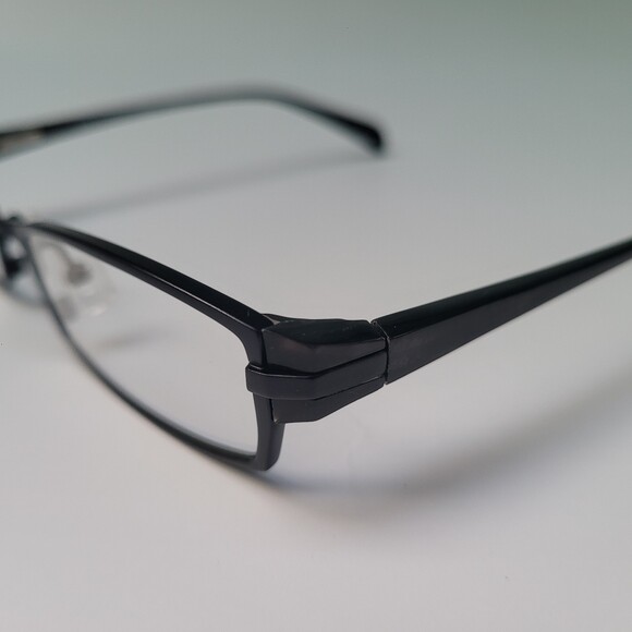 O&X New York Titanium OT-210U 53-18 135 brown black Rectangular glasses N23 - Picture 9 of 13